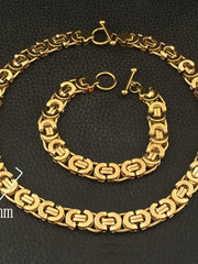 Load image into Gallery viewer, Stainless Steel Necklace & Bracelet