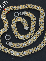 Load image into Gallery viewer, Stainless Steel Necklace & Bracelet
