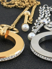 Load image into Gallery viewer, Stainless Steel Heart Pendant Necklace