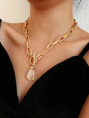 Load image into Gallery viewer, Water Drop Pendant Necklace