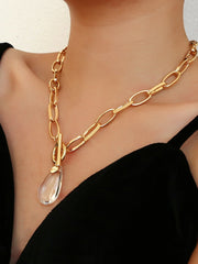 Load image into Gallery viewer, Water Drop Pendant Necklace