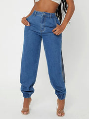 Load image into Gallery viewer, Side Leg Split Jeans