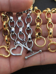 Load image into Gallery viewer, Stainless Steel Heart Bracelet