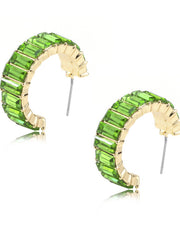 Load image into Gallery viewer, Multi-Color Crystal Earrings