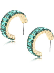 Load image into Gallery viewer, Multi-Color Crystal Earrings