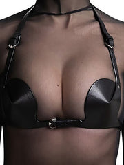 Load image into Gallery viewer, Faux Leather Bras & Panties