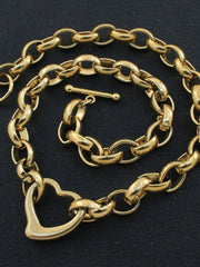 Load image into Gallery viewer, Stainless Steel Heart Necklace