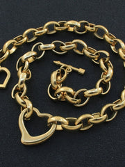 Load image into Gallery viewer, Stainless Steel Heart Necklace