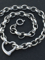 Load image into Gallery viewer, Stainless Steel Heart Necklace