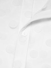 Load image into Gallery viewer, Sheet Polka Dot Shirts & Shorts Set