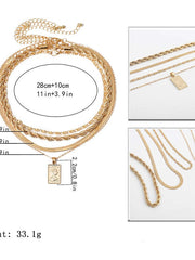 Load image into Gallery viewer, Multi-Layer Necklaces Set