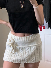 Load image into Gallery viewer, Knitted Mini Skirt