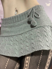 Load image into Gallery viewer, Knitted Mini Skirt