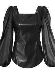 Load image into Gallery viewer, Sheer Long Sleeve Top