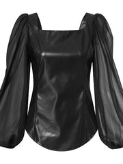 Load image into Gallery viewer, Sheer Long Sleeve Top