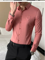 Load image into Gallery viewer, Slim Fit Long Sleeve Shirt