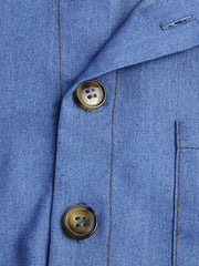 Load image into Gallery viewer, Denim Romper