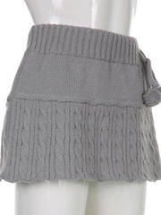 Load image into Gallery viewer, Knitted Mini Skirt