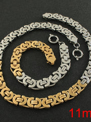 Load image into Gallery viewer, Stainless Steel Necklace & Bracelet