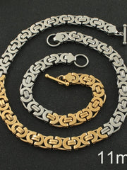 Load image into Gallery viewer, Stainless Steel Necklace & Bracelet