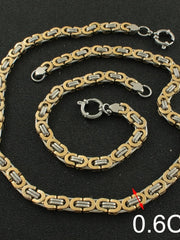 Load image into Gallery viewer, Stainless Steel Necklace & Bracelet