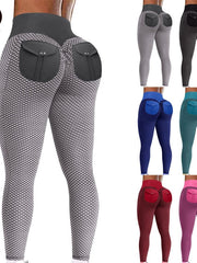 Load image into Gallery viewer, High Waist Leggings With Back Pocket