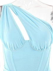 Load image into Gallery viewer, One Off-Shoulder Dress