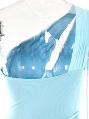 Load image into Gallery viewer, One Off-Shoulder Dress