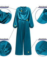 Load image into Gallery viewer, Satin Jumpsuit