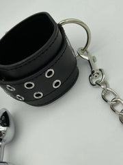 Load image into Gallery viewer, Handcuffs with Butt plug