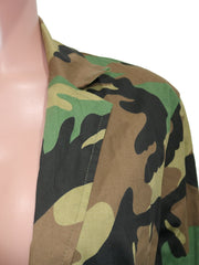 Load image into Gallery viewer, Long Sleeve Camouflage Coat