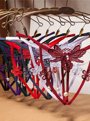 Load image into Gallery viewer, Crotchless Panties With Bead