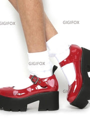 Load image into Gallery viewer, Chunky Heel Shoes