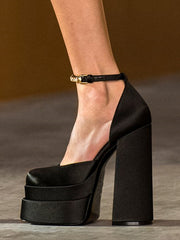 Load image into Gallery viewer, Chunky High Heel Shoes