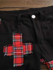 Load image into Gallery viewer, Retro Patchwork Pants