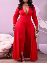 Load image into Gallery viewer, Long Sleeve Jumpsuit