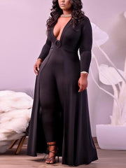 Load image into Gallery viewer, Long Sleeve Jumpsuit