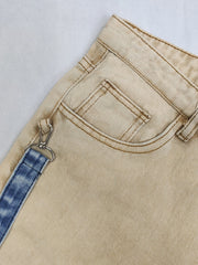 Load image into Gallery viewer, Two-Tone Jeans Pants