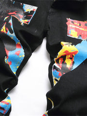 Load image into Gallery viewer, Design Print Jeans