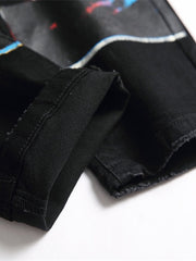 Load image into Gallery viewer, Design Print Jeans