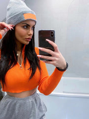 Load image into Gallery viewer, Flared Sleeve Crop Top