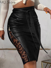 Load image into Gallery viewer, Side Zipper Skirt