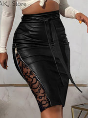 Load image into Gallery viewer, Side Zipper Skirt