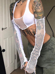 Load image into Gallery viewer, Long Sleeve Crop Top