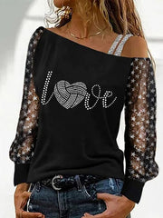 Load image into Gallery viewer, Sheer Long Sleeve Top