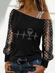 Load image into Gallery viewer, Sheer Long Sleeve Top