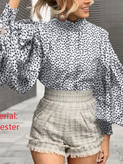 Load image into Gallery viewer, Long Lantern Sleeve Blouse