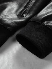 Load image into Gallery viewer, Faux Leather Skull Jackets