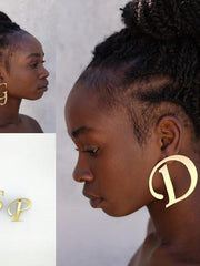 Load image into Gallery viewer, Personalized Letter Earrings