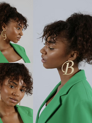 Load image into Gallery viewer, Personalized Letter Earrings